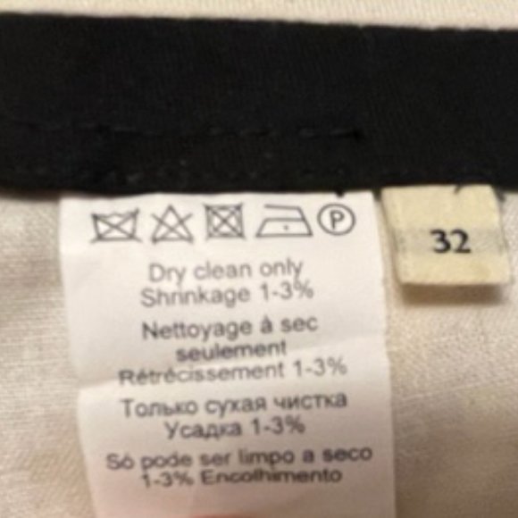 Malene Birger for Anthropologie Striped Linen Skirt Size 2 - Picture 6 of 7